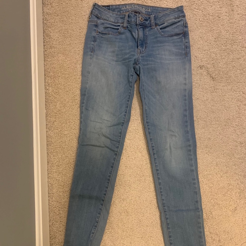 AE Super Stretch Jegging Size 4 - LONG